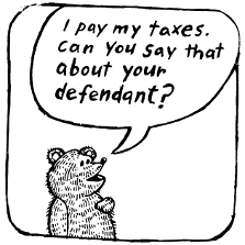 Panel from The Trial of Lickey Louse